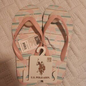 NWT POLO flip flops